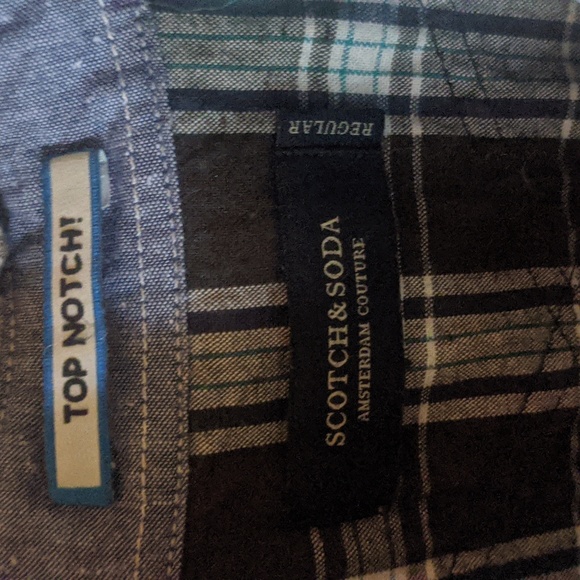 FALL SALE: Scotch and Soda check plaid button down - Picture 2 of 2